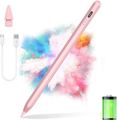 China Tablet Plam Rejection Magnetic Active Stylus Pen Aluminum Alloy Material For Ipad Tablet for sale