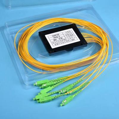 Κίνα Single Mode Fiber Optic PLC Splitter 2mm/3mm SC/LC/FC connector προς πώληση