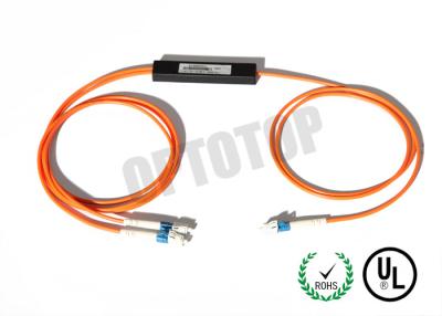 China Single Mode Fiber Coupler 1X2 LC/PC 1310/1490/1550nm  Fbt Coupler    Φ2/3  1m for sale