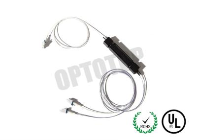 China CATV / FTTH Fiber Optic WDM , OEM Optical Fiber Couplers 1 X 2 LC / UPC for sale