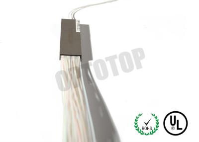 China White Passive Optical Splitter For CATV Networks , Corning G657A Type for sale