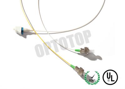 China Multimode Fc Lc Patch Cord 1F Tight Buffer 900um With RoHS Compliant for sale