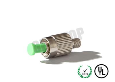 China Simplex Fiber Optic Termination 0.9mm Metal For Telecom Networks FC / APC for sale