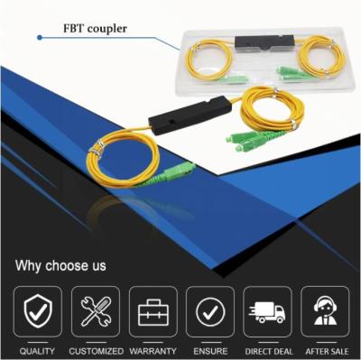 China OEM SM FBT van het Staalbuis 2,0/3.0mm van de Koppelingssplitser 1310/1550nm de Vezelbeen Te koop