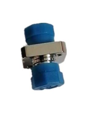 China FC Square Solid Singlemode Metallic Fiber Optic Adapter for sale