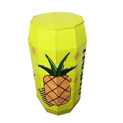 China Supermarket Single Sided Cardboard Retail Store Display Stand Soft POP Beverage Holder for sale