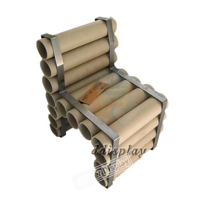 China Recycled Corrugated Cardboard Chair Custom Design for sale