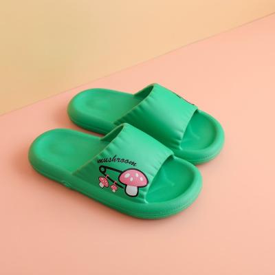 China 2023 Summer Anti-slip Hot Sale Unisex Cute Cartoon Printed All EVA Made Soft Feeling Custom Slippers for sale