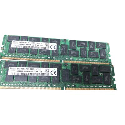 China ORIGINAL MEMORY Memoria del servidor de CCE REG SERVER Load Reduced HMAA8GL7MMR4N-UH 64GB DDR4 Pc4-19200 2400Mhz 64GB/4Gx4 DDR4 2400MHz Hynix for sale