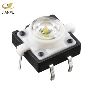 China Fully backlit on off 12v illuminated momentary push button switch for sale