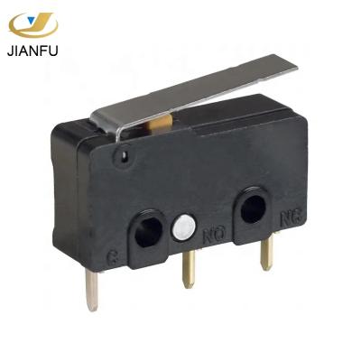 China Type 5A Line For High Load Applications 25t85 Electronic Micro Switch With Hinge Lever for sale