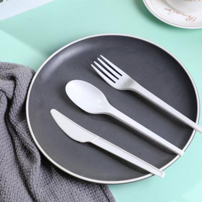 China Disposable Disposable Spoon Forks Knife Cutlery Set for sale