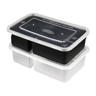 China Microwavable Disposable Plastic PP Food Meal Container for sale