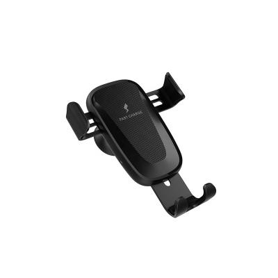 China Mobile Phone Adjustable Gravity Car Charger Mount and Wireless Air Vent Phone Holder with Fast Qi Charging the Samsung Galaxy S20 Ultra 5G for sale