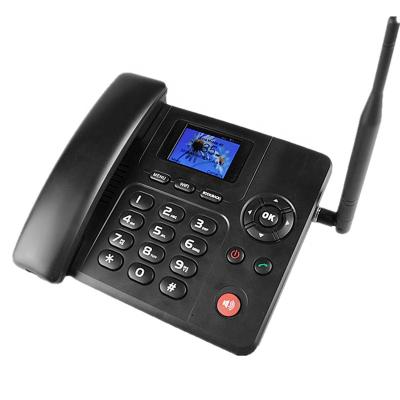 China Office or Home 2G Fixed Cordless Phone 850/900/1800/1900MHz and FWP GSM Cordless Home Phone with FM Radio SMS Alarm Clock Function for sale