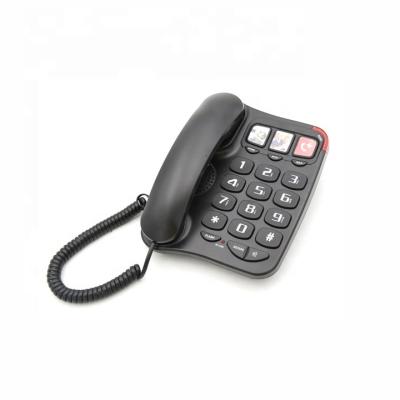 China High Quality Home Use Large Button Phone With 3 Groups Photo Button Memory One Touch For Seniors Home Use for sale