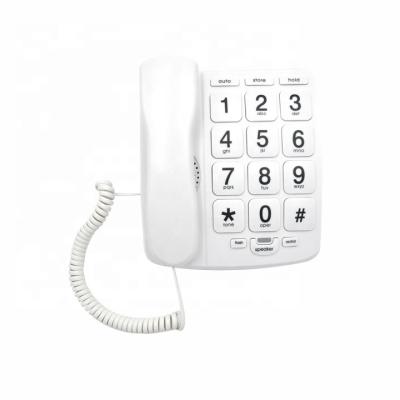 China Shenzhen 2019 Cheapest Price Office or Home Big Button Telephone for Hearing Impaired with Speakerphone and Volume Control Function for sale