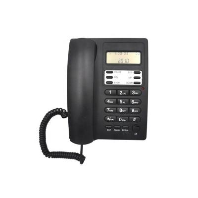 China 2019 China Office or Home Best Selling Basic Business Call ID Tied Phone With Logo Printing Factory Free for sale