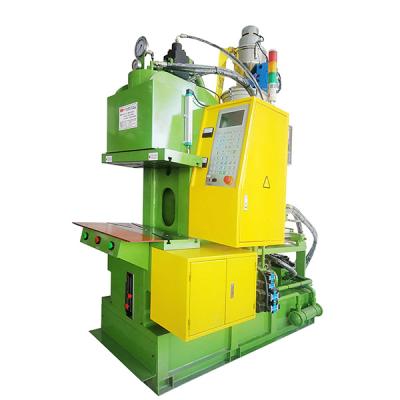 China VERTICAL Vertical Flange Injection Molding Machine Horizontal AC DC Plugs Electronic Plastic Vertical Injection Molding Machine for sale