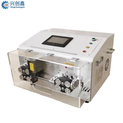 China Multifunctional 70 Computer USB Square Fully Automatic Data Cable Making Machine Cable Wire Cutting Stripping Machine for sale