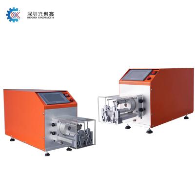 China Semi Automatic Coaxial Cable Strip Machine New High Accuracy Electric Power Cable Stripping Stripping Machine With Foot Pedal for sale