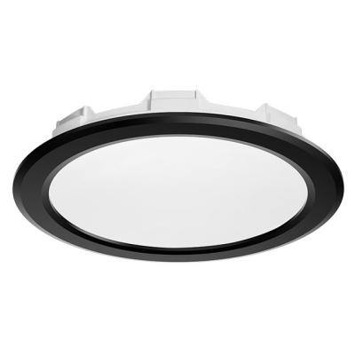 China Modern Adjustable Super Slim 13W 20W Smart LED Microwave Detector CCT Flat Panel Spot Led Recessed Downlight IP65 for sale