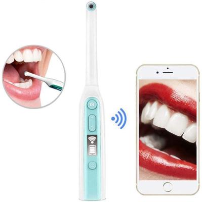 China Acrylic Oral Endoscope 720P 8 LED Adjustable Waterproof Oral Detector Dental Mouth Borescope For IOS/Android/Tablet for sale