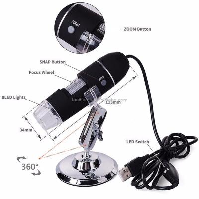 China USB Digital Table Microscope USB 2.0 Digital Microscope With Stand U500X for sale