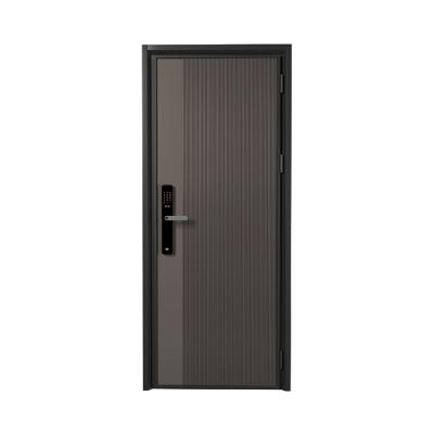 China Modern Luxury Sound Insulation Security Anti Deformation Front Steel Door For Home Front Steel Door For Home Entrance for sale