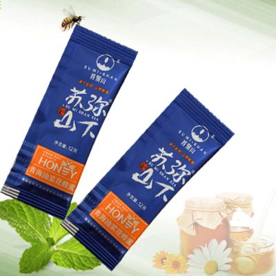 China Rinse with warm water or apply directly to food Rape flower Honey Good for Men Nature Honey Price Good 12G Sachet Royal Vital Honey for sale