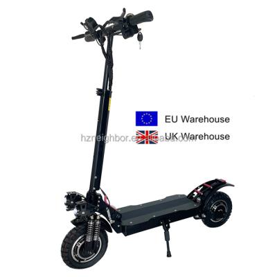 China EU Warehouse 2400w Dual Motor 48V 21Ah UK Unisex Electric Scooter Off Road X6 for sale