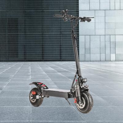 China Dropshipping Unisex Eu Long Range 2400w Powerful Electric Scooter 48V 10ich Wheel Big For Adults Fast Off Road Escooter X6 for sale