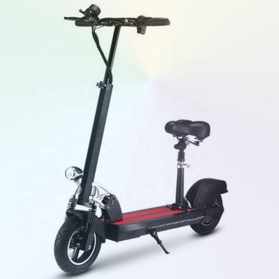 China With Fat Seat 10Inch Tires UK EU Dropshipping Folding US Electric Scooter 500w Lock Electric Scooter For Elderly With Remote Key for sale