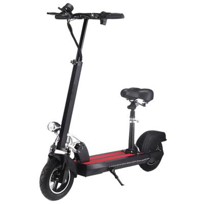 China With seat delivery warranty 500w motor 48v12.5ah lithium battery fast tire fat 10inch off road adult foldable electric e scooter on sale for sale