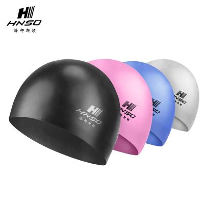 China Wholesale Cheap Price Adults Custom Silicone Swim Caps High-elastic for sale