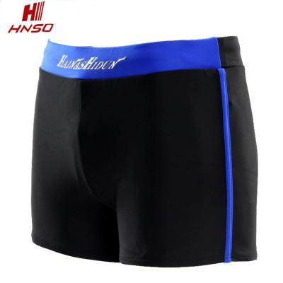 China Custom Print Cheap High Quality Men's High Elastic Swimming Trunks Breathable Swimwear For Adults for sale