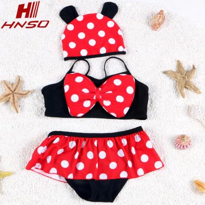 China Custom Anti-UV Wholesale Competition Bikini Girls Kids Fashion Swimwear for sale