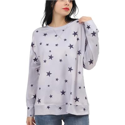 China Cheap 100% Cotton Sweatshirt Women Fashion Autumn New Round Neck Streetwear Women Clothing QUICK DRY Pullover for sale