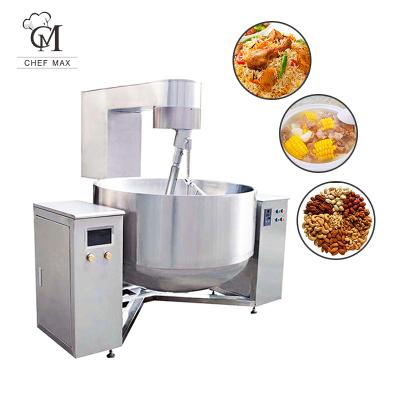 China Commercial Custom Multifunction Automatic Industrial Vegetable Processing Plant Chefmax Rice 30000W Egg Cooking Machine For Restaurant for sale