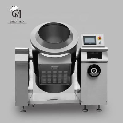 China High Quality Electric Multifunctional Stainless Steel Fast Food Hotel Restaurant China Vegetable Processing Factory Automatic Non Stick Food Cooking Machine for sale