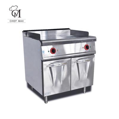 Cina Restaurant Chefmax Commercial Custom Vertical Non Stick Teppanyaki Gas Burger Grill Machine in vendita