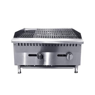 China Restaurant Commercial Custom Chefmax 2 3 4 Burner Countertop Stainless Steel Gas Teppanyaki Griddle Grill en venta