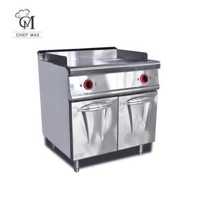 China Restaurant Chefmax Commercial Custom Vertical Non Stick Teppanyaki Gas Grilled Chicken Machine for sale