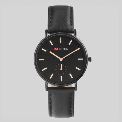 China Water Resistant Dropshipping Vogue Arabic Numeral Watch Dial Customized Leather Band Engraved Logo Watch Face Brand Your Own Designer Watch for sale