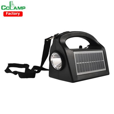 China Residential portable solar speaker with music radio function can connect to mobile charge by sun power and built-in solar panel torch for sale