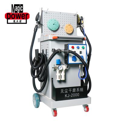 China Automobile Body Repair Karjoys Best Mobile Automobile Detailing Equipment For Car Body Paint Repair Dust Proof Sanding Machine for sale