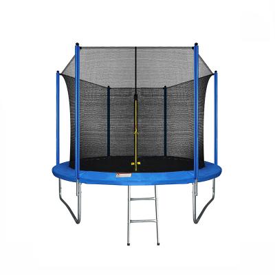 China With good quality kids protective net trampoline fabricate round cheap outdoor trampoline with fence for sale