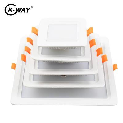 China Square 7W 12W 15W 20W 30W Led ceiling lights in kitchen, bathroom, bedroom and living room for sale