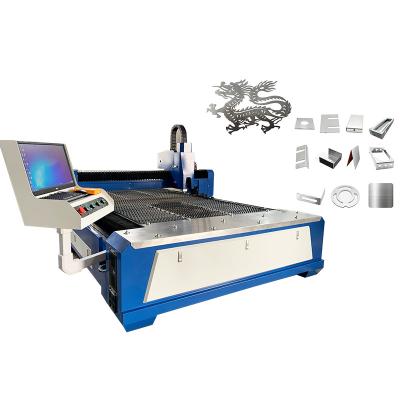 China Duorui 1530 Water Cooled Open Type Fiber Laser Cutting Machine For Mild Steel And Carbon Steel for sale