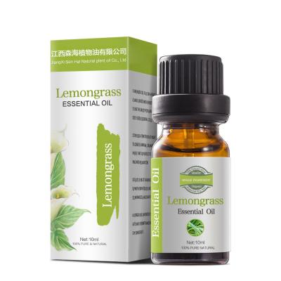 China Factory Wholesale Price Diffuser Pure Natural Lemongrass Aroma Extract Flavor Essential Oil For Insect Repellent for sale